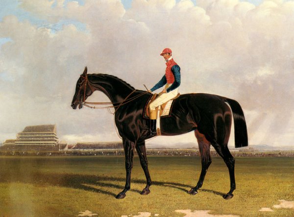 Lord Chesterfield's Industry with William Scott up at Epsom