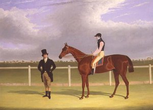 'Charles XII' and 'Euclid', The Decisive Heat for the Great St. Leger Stakes at Doncaster, 1839