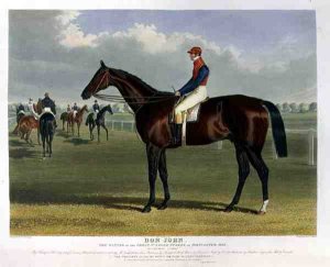 'Charles XII', the Winner of the Great St. Leger Stakes at Doncaster, 1839