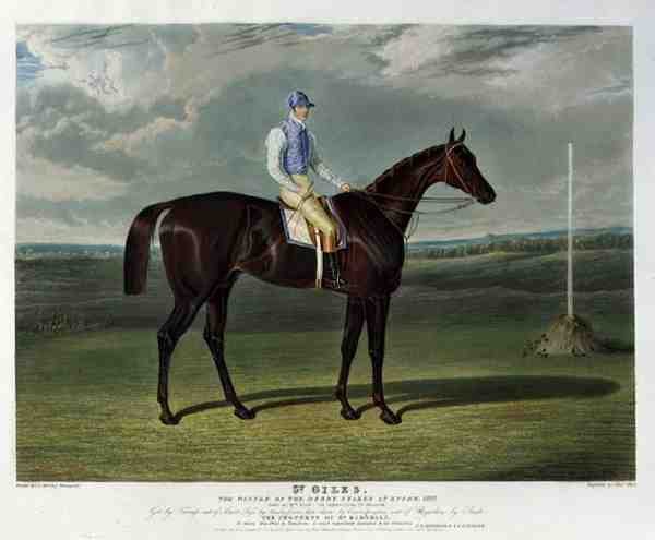 'St. Giles', the Winner of the Derby Stakes at Epsom, 1832