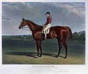 'Plenipotentiary', the Winner of the Derby Stakes at Epsom, 1834