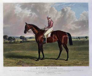 'Little Wonder', the Winner of the Derby Stakes at Epsom, 1840