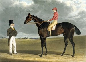 Birmingham, Winner of The St Leger, 1830, engraved by R.G. Reeve, 1831