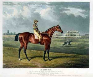 'Memnon', the Winner of the Great St. Leger at Doncaster, 1825