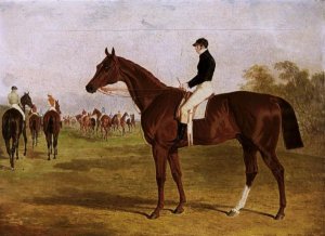 Mundig, A Chestnut Colt With William Scott Up, At The Start For The 1835 Derby